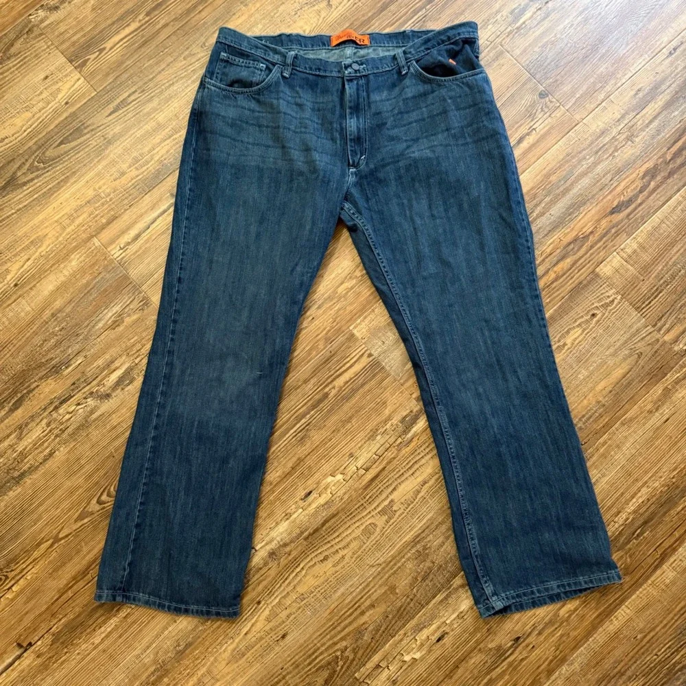 Wrangler 20X FR Jeans‎ Mens 42x32 Blue Flame Resistant Relaxed Fit Workwear